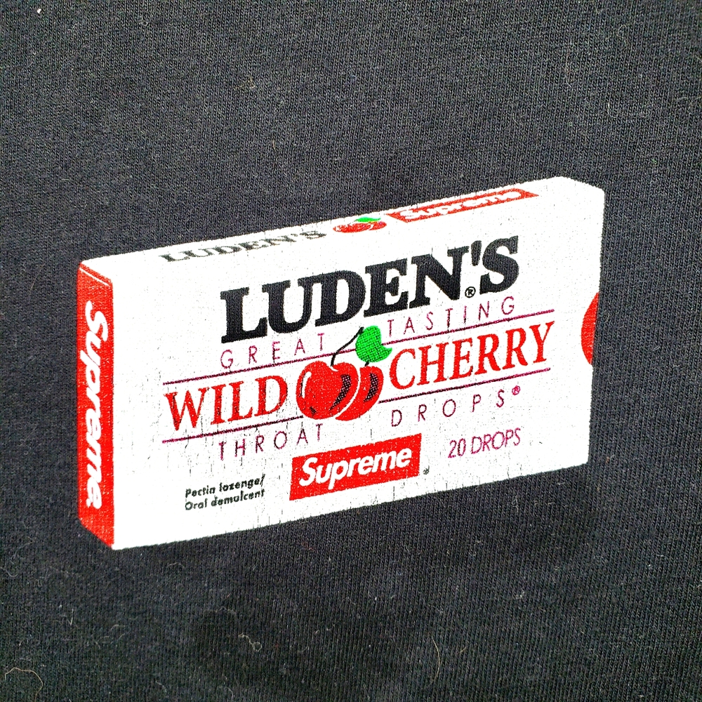 24) SUPREME Throat Drops Wild Cherry 🍒 Sz. M